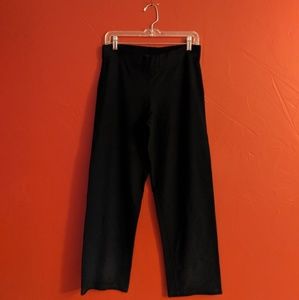 Eileen Fisher Stretch Crepe Straight Leg Pant